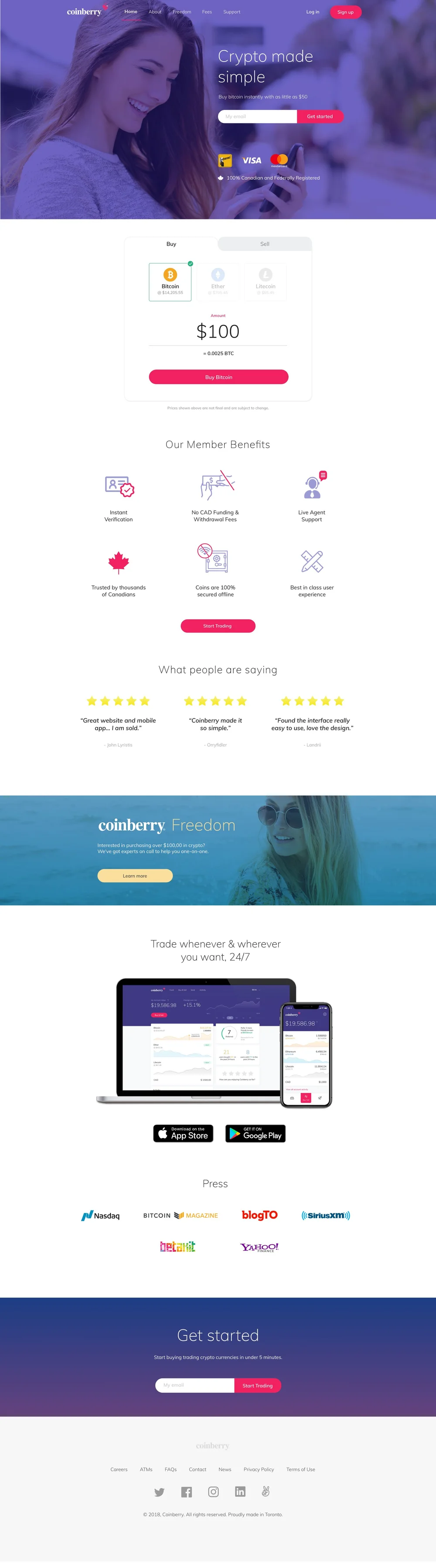 Coinberry Exchange Platform - Image 4