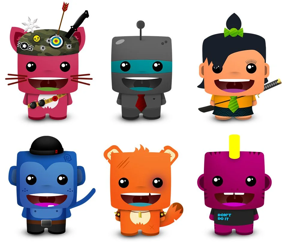 Bonzii characters